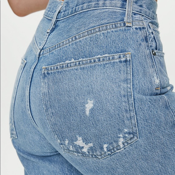 ARITZIA- 90S JEANS DISTRESSED SIZE 25 - Picture 3 of 11